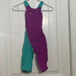 Speedo LZR Elite comfort strap, open back kneeskin